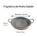 Ver imagem 6 de Jogo de Panelas de Pedra Sabão 5 Peças com Panela de Pressão 6,0 Litros