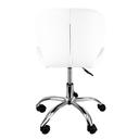 Ver imagem 5 de Kit 2 Cadeiras Slim Office Estofada Base Giratória Cromado 