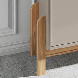 Buffet 190cm 4 Portas com Adega Lizz Casa D Off White/cedro - 8