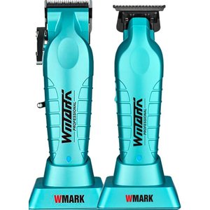 Kit 2 Maquina Ng 133 Corte Ng 317 Acabamento Wmark Azul
