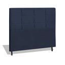 Ver imagem 1 de Cabeceira Estofada Box Solteiro Encosto para Cama Hylux 94x126 Azul Marinho