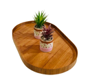 Ver imagem 2 de Bandeja Decorativa Oval Laminado Cinamomo