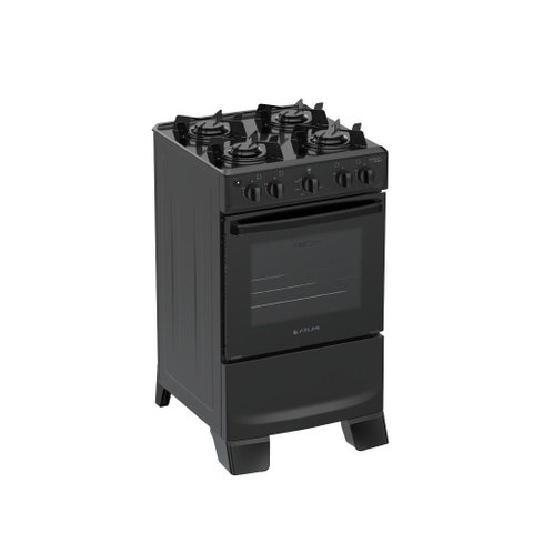 Fogão 4 Bocas Atlas Mônaco Lustro com Mesa Esmaltada