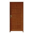 Ver imagem 2 de Kit Porta Pronta Torneada 10 Bicos Coleção Urban Fechadura Mecânica 214x88x14 Rodam Portas Marrom