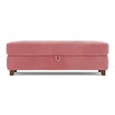 Ver imagem 2 de Recamier Calçadeira Bali 120cm Suede Rose - Inova Decorações