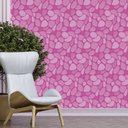 Ver imagem 2 de Papel de Parede Adesivo Sala Quarto Tons Rosa 12m