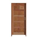 Ver imagem 2 de Kit Porta Pronta Torneada 10 Bicos Coleção Urban Fechadura Mecânica 214x88x14 Rodam Portas Marrom na