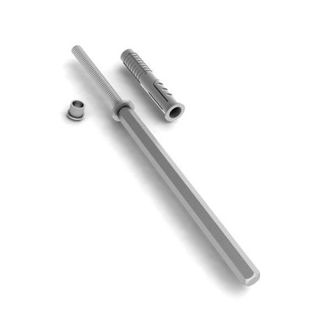 Suporte Invisível Parabold 25kg PP110 para Prateleiras e Divisórias Rometal Unitário