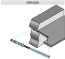 Ver imagem 2 de Suporte Invisível Parabold 25kg PP110 para Prateleiras e Divisórias Rometal Unitário