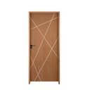 Ver imagem 2 de Kit Porta de Madeira Frisada 210x82cm Batente 14cm Fechadura Manual Rodam Portas Abertura Direita
