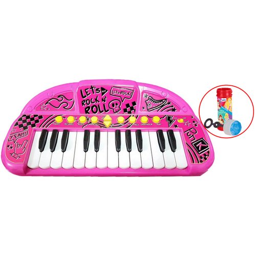 Teclado Musical Infantil Piano 8 Sons Instrumentos Grava Top