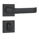 Ver mais imagens de Kit Porta de Madeira Frisada 210x72cm Batente 14cm Fechadura Manual Rodam Portas Abertura Esquerda Marrom