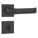 Ver mais imagens de Kit Porta de Madeira Frisada 210x72cm Batente 14cm Fechadura Manual Rodam Portas Abertura Esquerda Marrom