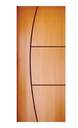 Ver imagem 1 de Folha de Porta Frisada HDF Modelo 193 Mapaf:100 cm