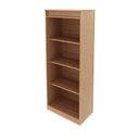 Ver imagem 5 de Kit 3 Estantes Livreiro 60x160,5cm Laranja/Amendoa