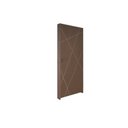 Ver imagem 6 de Kit Porta de Madeira Frisada 210x72cm Batente 14cm Fechadura Manual Rodam Portas Abertura Direita Marrom