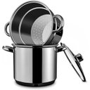 Ver imagem 4 de Espagueteira Savoy - Brinox Caldeirão Ø20 X 17cm 5l X Cozi 20 X 16,8cm 4,8l - Brinox