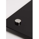 Ver imagem 4 de Painel Lousa De Vidro Temperado preta 100x80cm com led