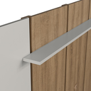 Ver imagem 5 de Home Rack com Painel para TV até 75 Polegadas Reims 2 Gavetas 1 Porta LED Cor Bege - Art In Móveis