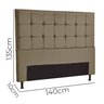Cabeceira Casal 140cm X 135 Cm Suecia - 4
