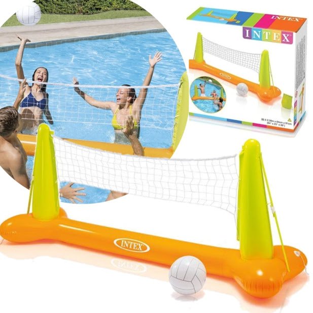 Kit Vôlei Inflável para Piscina com Bola e Rede Intex - 2
