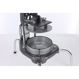 Modelador de Hambúrguer industrial 13cm Prensador Anodilar - 8