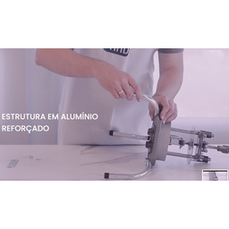 Modelador de Hambúrguer industrial 13cm Prensador Anodilar - 5