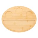 Ver imagem 7 de 3 Petisqueiras com Bandeja de Bambu 33cmx25cmx4cm - Lyor