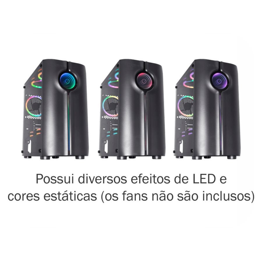 Gabinete Gamer Reactor Infinite 2 - 12