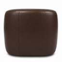 Ver imagem 7 de Poltrona Decorativa Giratória em Couro Livintus Leather