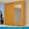 Guarda Roupa Casal 210,30cm 2 Portas de Correr com Espelhos Flex Color 100% MDF Antúrio Espresso Móveis - 5