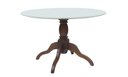 Ver imagem 1 de Mesa Redonda Tampo com Vidro Prime Wood 130cm
