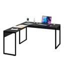 Ver imagem 3 de Mesa de Canto em L Escrivaninha 150cm Industrial Preto