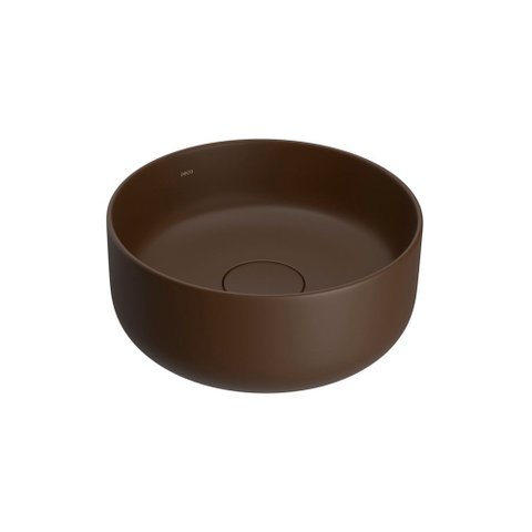 Cuba de Apoio Deca Slim 30x30 L.12030.22 Redonda Marrom Fosco