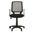 Ver imagem 1 de Cadeira Office Avila Preta Base em Nylon - 20816