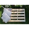 Palete para Móveis de Madeira de Pinus Tratado 70x120 Centímetros - Natural Único - 1