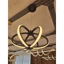 Ver imagem 3 de Pendente Moderno Preto 36cm Led 35w 3 em 1 Bivolt Paris Luz