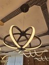 Ver imagem 3 de Pendente Moderno Preto 36cm Led 35w 3 em 1 Bivolt Paris Luz