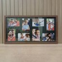 Ver imagem 4 de Kit 2 Multifoto Porta Retrato de Parede 30x60 16 Fotos 10x15