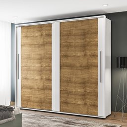 Guarda Roupa Casal 2 Portas 6 Gavetas Coimbra Flex Color - 7