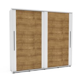 Guarda Roupa Casal 2 Portas 6 Gavetas Coimbra Flex Color - 4