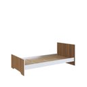 Ver imagem 6 de Berço 3 em 1 Linha Aconchego 133cm Nogal Manchester La003 Completa Móveis