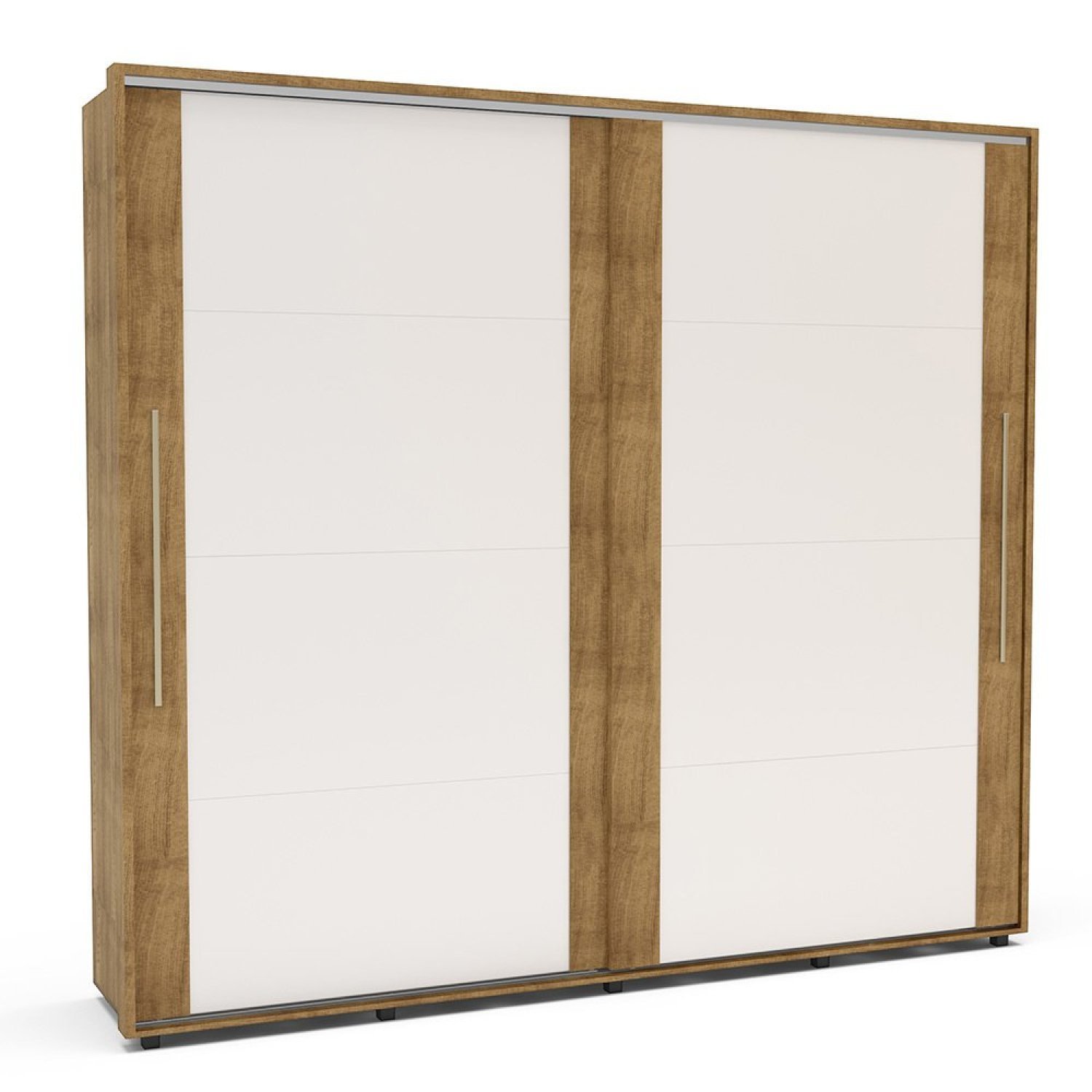 Guarda Roupa Casal 2 Portas 6 Gavetas Coimbra Flex Color - 3