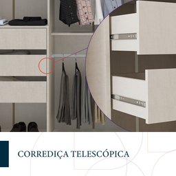 Guarda Roupa Casal 2 Portas 6 Gavetas Coimbra Flex Color - 11