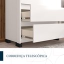 Ver imagem 4 de Cômoda 4 Gavetas Sem Puxador Coimbra