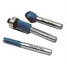 Jogo de Fresa 1/4"" com 3 Peças - D16461 - Makita Jg.fresa 1/4 D-16461 03pcs Makita - 1