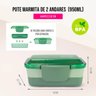 Marmita com 2 Níveis para 950ml Jacki Design Joy Ref.22838:Verde - 5