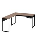 Ver imagem 3 de Mesa de Canto em L Escrivaninha com 1 Gaveta Industrial 150x150cm