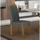 Ver imagem 1 de Cadeira para Mesa de Jantar 2 Unidades Doha Mdf - Leifer