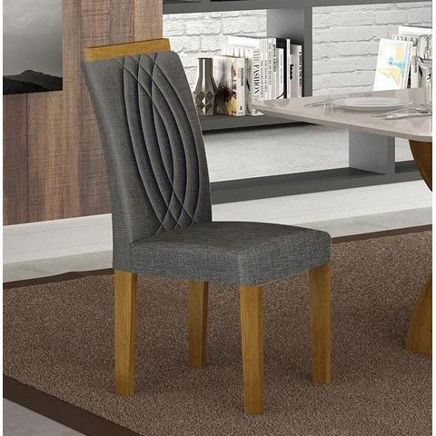 Cadeira para Mesa de Jantar 2 Unidades Doha Mdf - Leifer